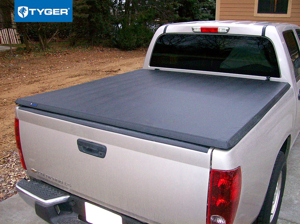 TYGER TriFold For 0412 Colorado/Canyon Crew Cab 5ft/60in Bed Tonneau