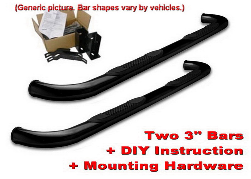 New 3" Side Step Nerf Bars For 1115 Jeep Grand Cherokee Black eBay