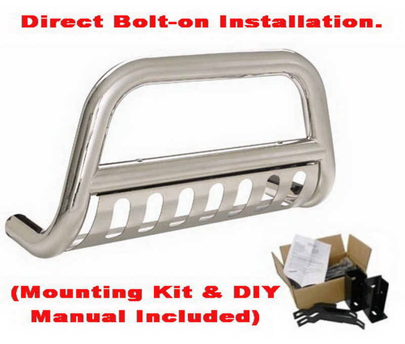 Stainless Steel Bull Bar with Skid Plate Fits 1114 Dodge Durango Brand