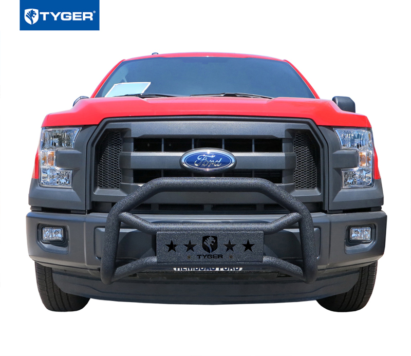 TYGER For 20042017 Ford F150 Textured Black Bull Bumper Guard