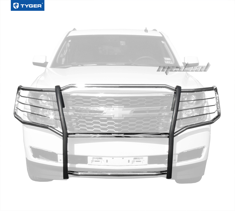 TYGER Grille Guard Stainless for 2015 Chevy Tahoe/Suburban