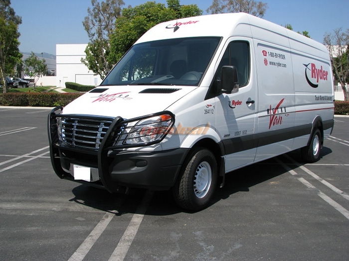 Black Grille Bumper Guard D74528 Custom Fits Sprinter New eBay