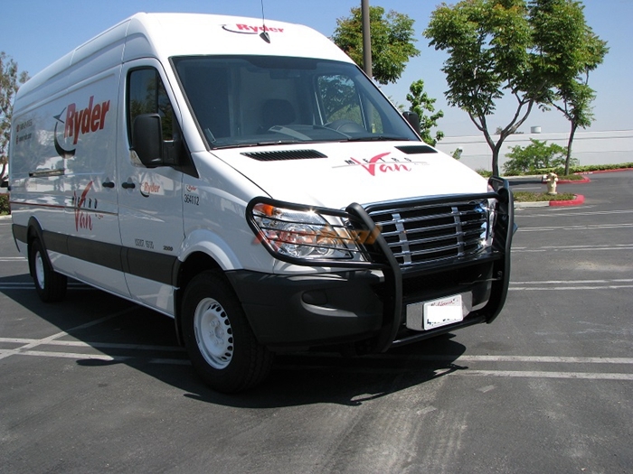 Black Grille Bumper Guard D74528 Custom Fits Sprinter New eBay