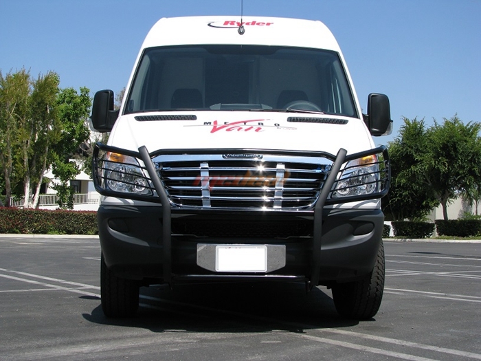 Black Grille Bumper Guard D74528 Custom Fits Sprinter New eBay