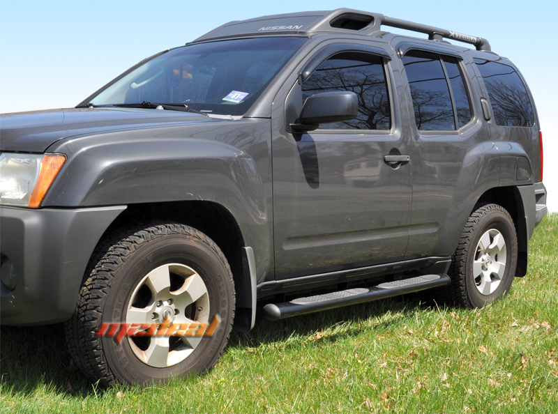 New 4'' Oval Side Step Nerf Bars For 0515 Nissan Xterra Black eBay